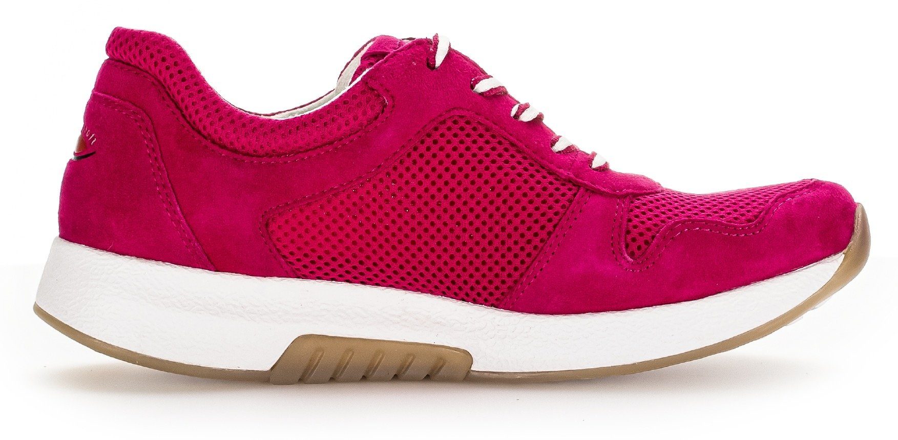 Rollingsoft mit OPTIFIT-Wechselfußbett fuchsia Keilsneaker Gabor