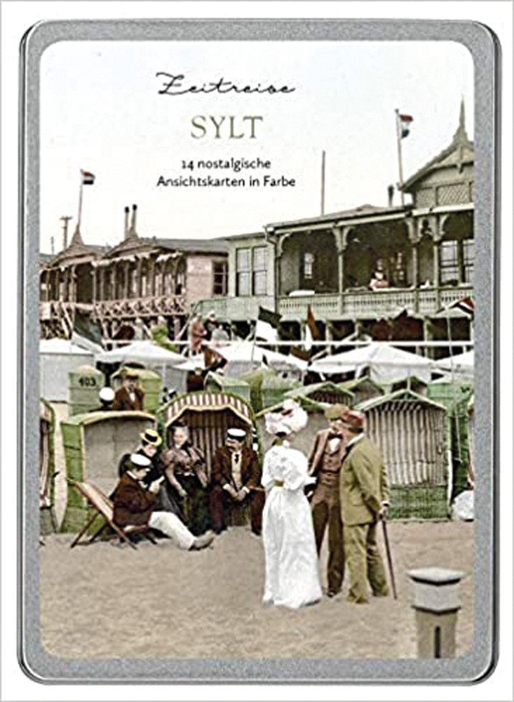 Papermoon Postkarte Sylt: Zeitreise