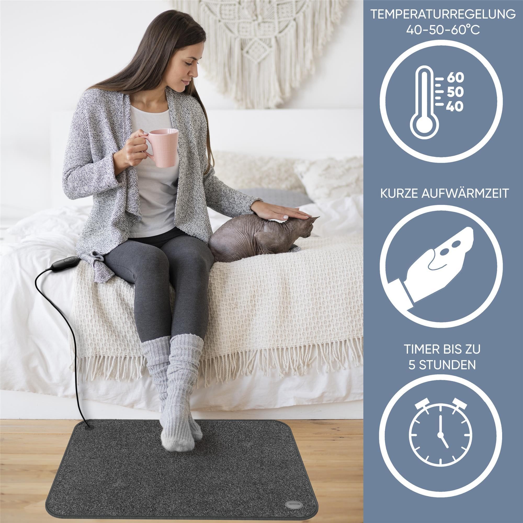 Björn&Schiller Heizmatten elektrischer Heizteppich für Füße günstig online kaufen