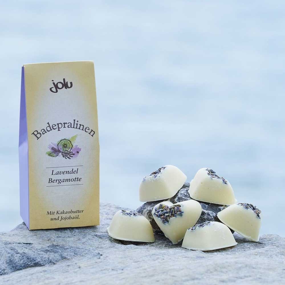 Jolu Badesalz Badepralinen - Lavendel-Bergamotte 110g