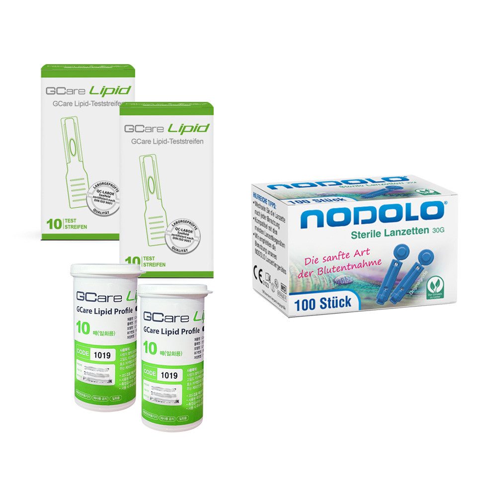 Cholesterin-Teststreifen 4 in1 (TC, TG, HDL& kalk. LDL)