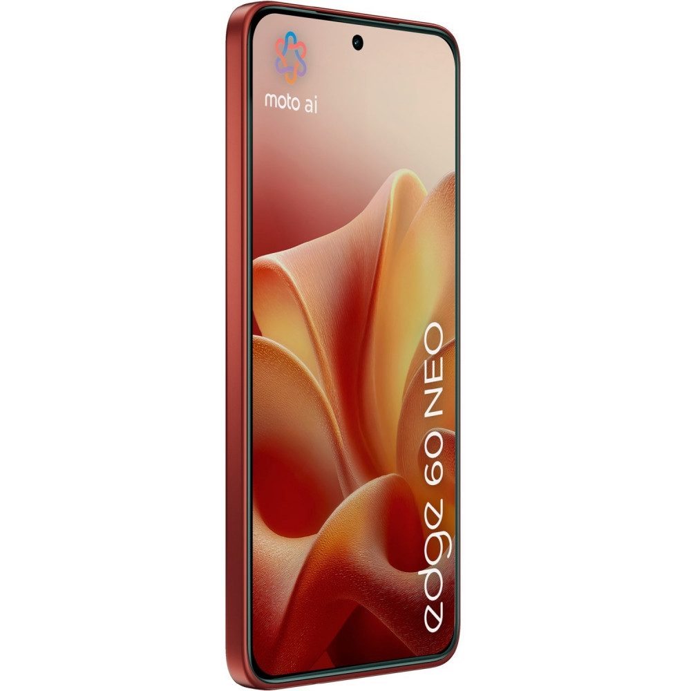 Motorola XT2509-1 Edge 60 Neo 5G 256 GB / 12 GB Smartphone PANTONE poinciana Smartphone (6,36 Zoll, 256 GB Speicherplatz)