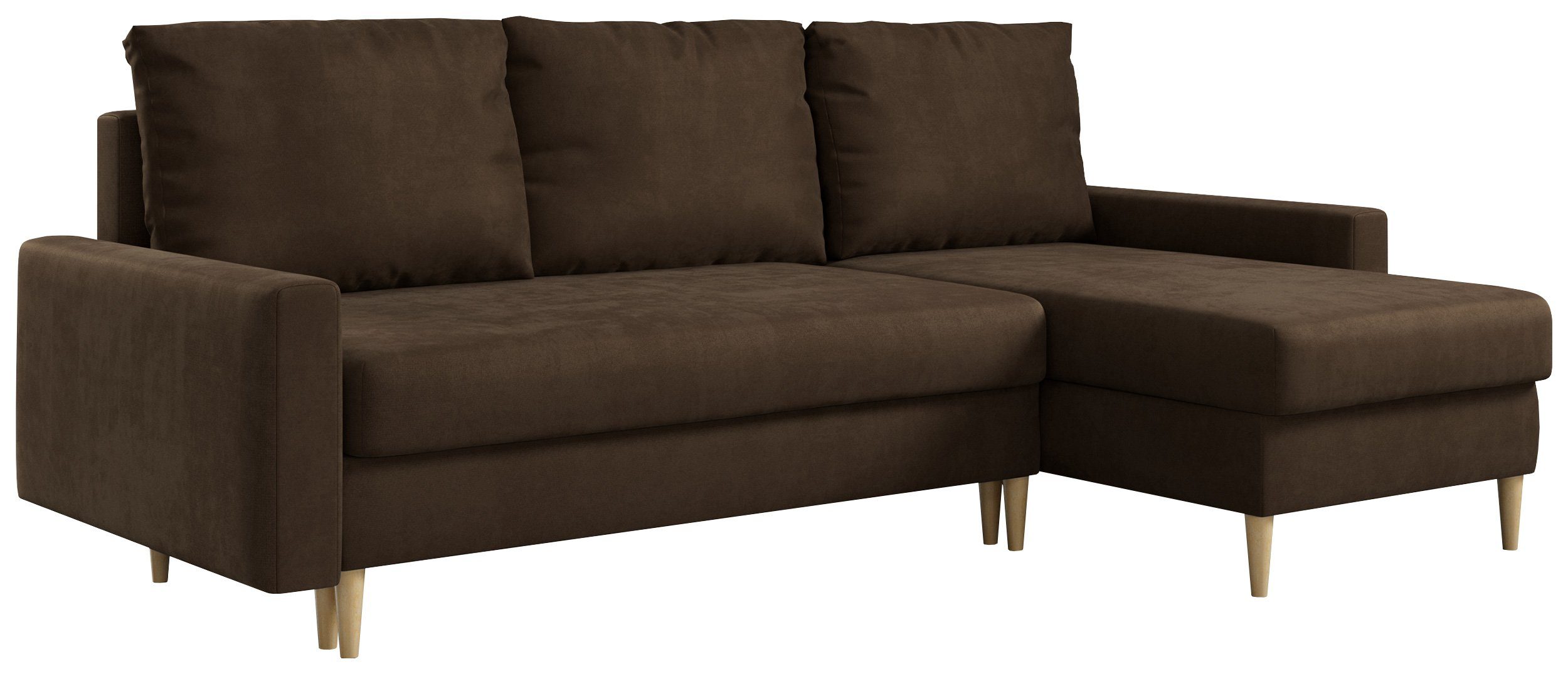 MKS MÖBEL Ecksofa Lang, Set, T30-Schaum, günstig online kaufen