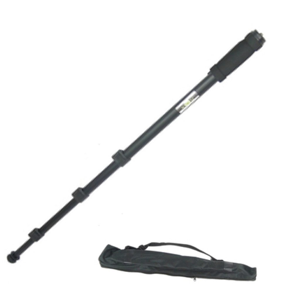 Dynasun Stativ WT1003 Einbeinstativ (höhenverstellbar 170,8 cm rutschfestem Gummifuß, gepolstertem Griff)