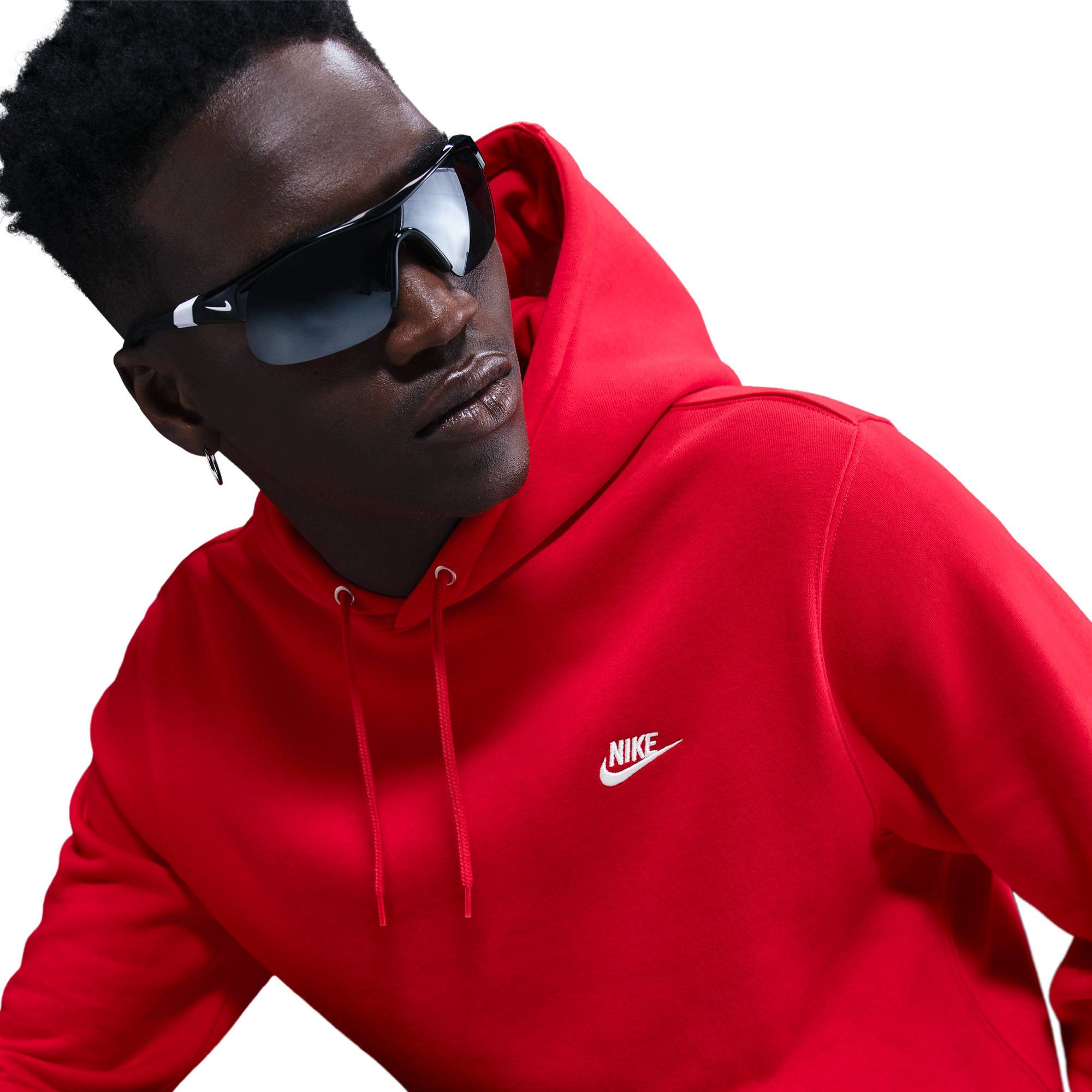 Nike Sportswear Kapuzensweatshirt M NK CLUB BB PO HOODIE mit Kängurutasche, mit angesetztem Bündchen, ohne Verschluss