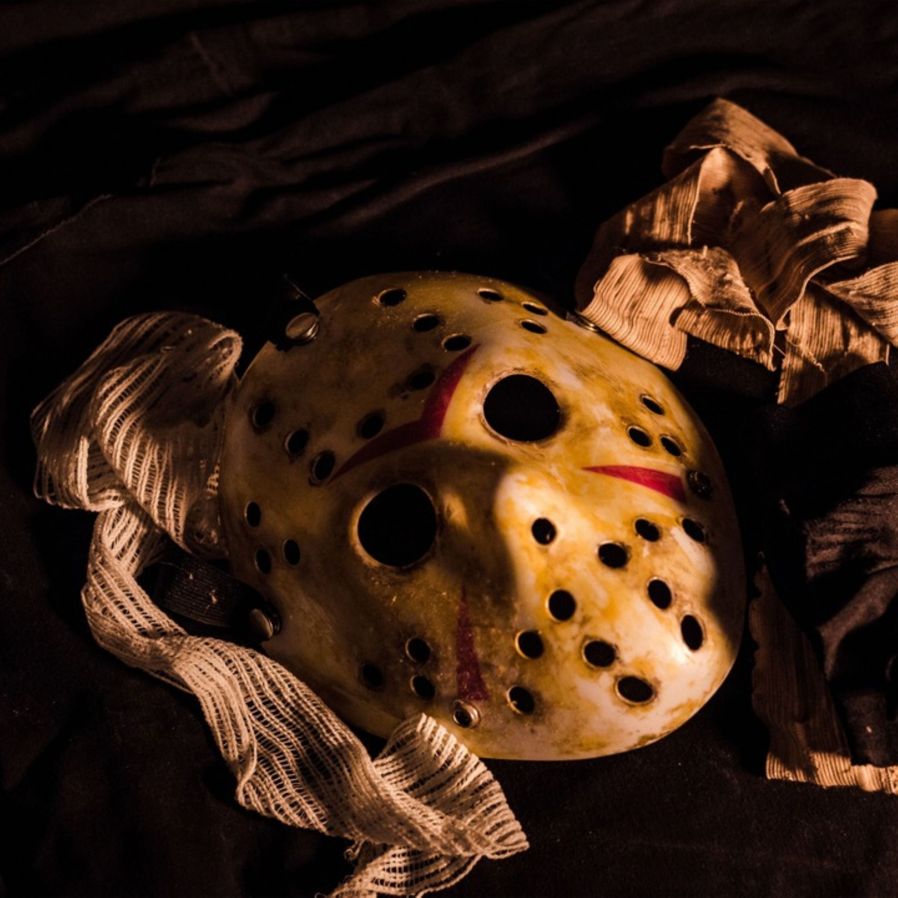 Festivalartikel Arzt-Kostüm Jason Maske Hockey Horror Freitag 13 Cosplay Halloween Kostüm