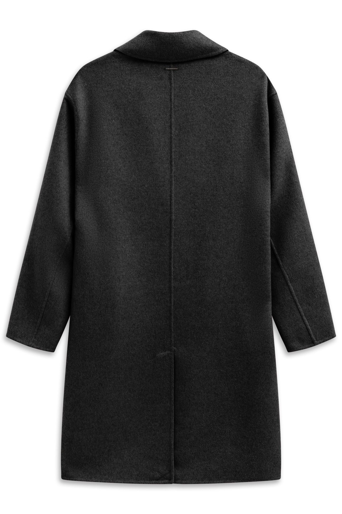 bugatti Kurzmantel Loose Fit mit Knopfleiste und aus weichem Woll-Mix