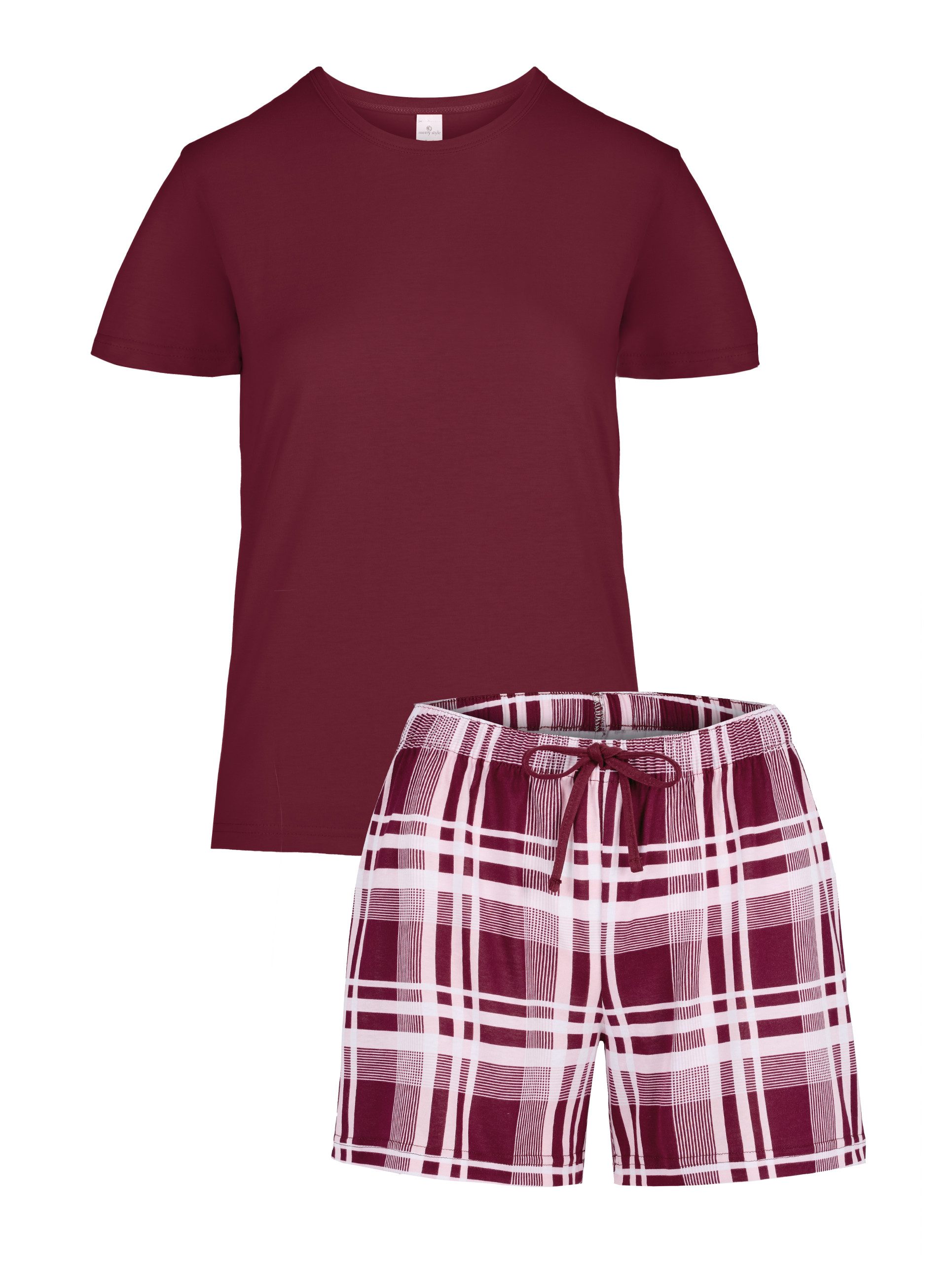 Merry Style Schlafanzug Damen Pyjama Zweiteiler günstig online kaufen