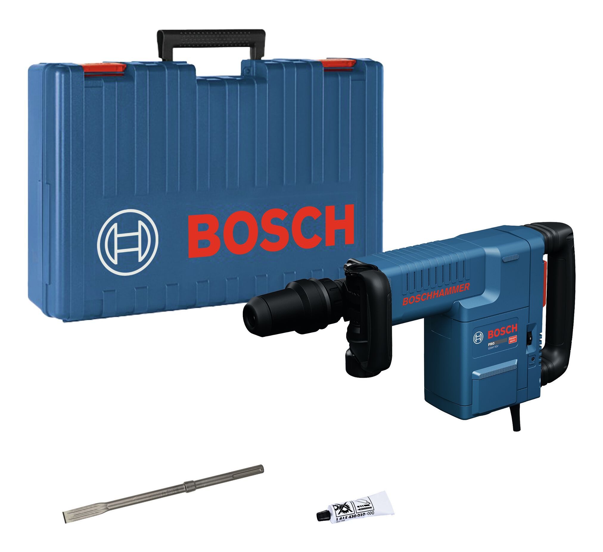 BOSCH Abbruchhammer GSH, Schlaghammer mit SDS max GSH11EV - im Handwerkerkoffer