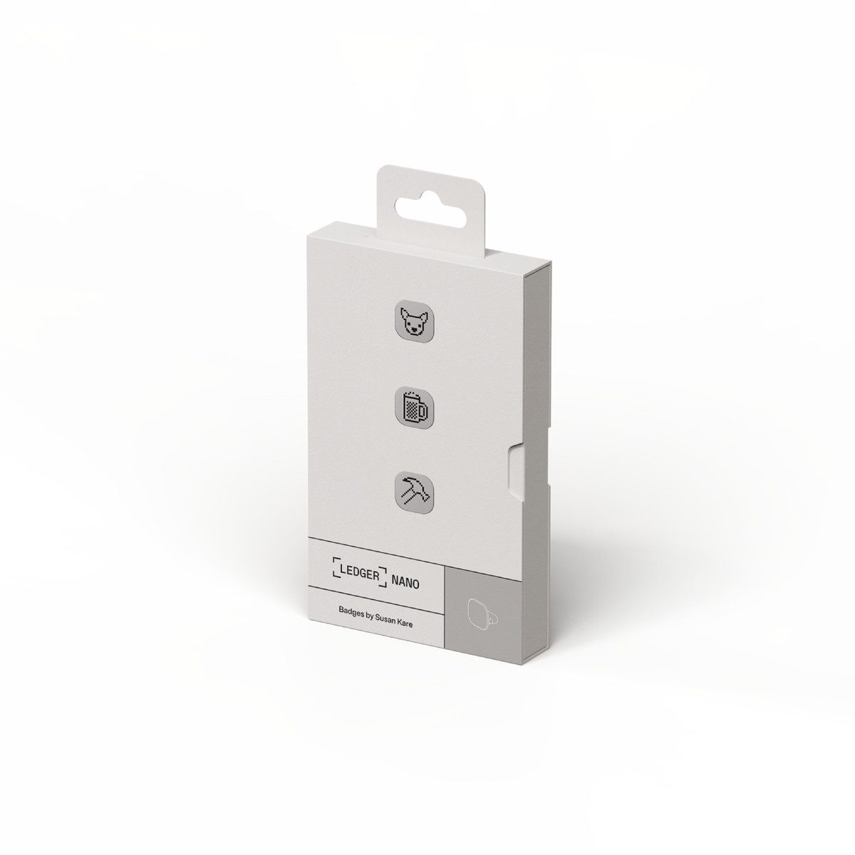LEDGER Krypto Hardware-Wallet Nano Gen5 - Badges