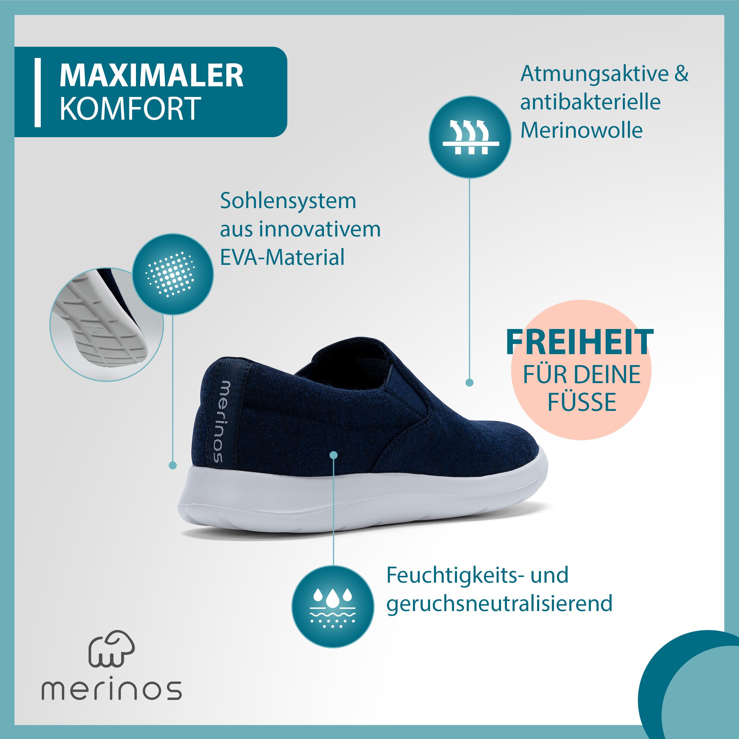 merinos - merinoshoes.de Sneaker Damen Schuhe günstig online kaufen