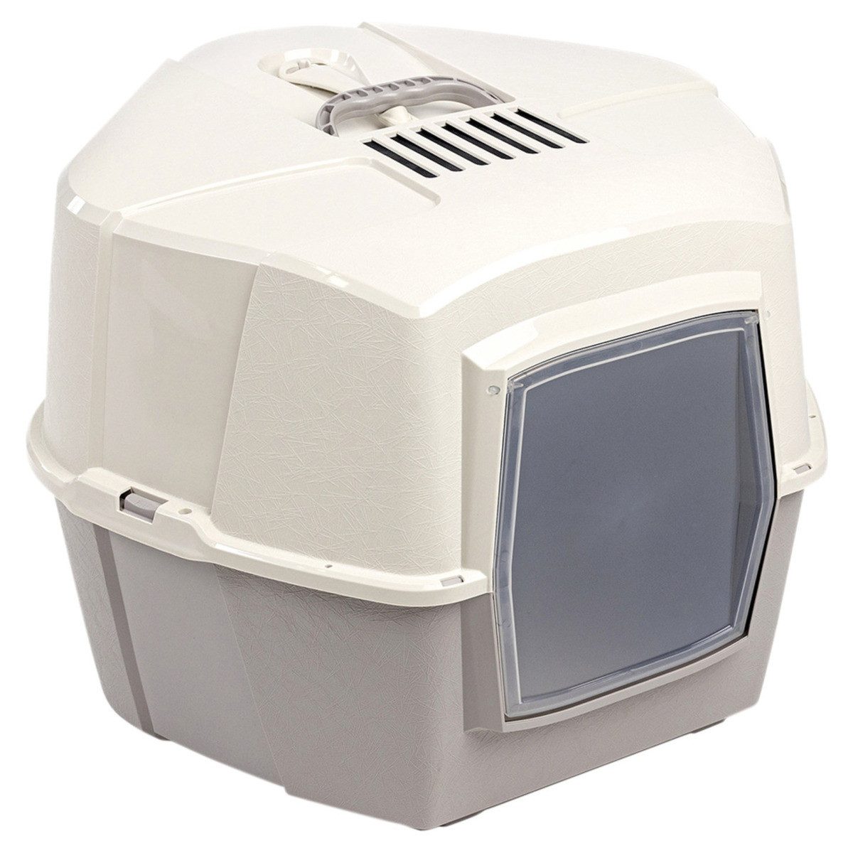 Katzenecktoilette Katzen-Ecktoilette Edge grau