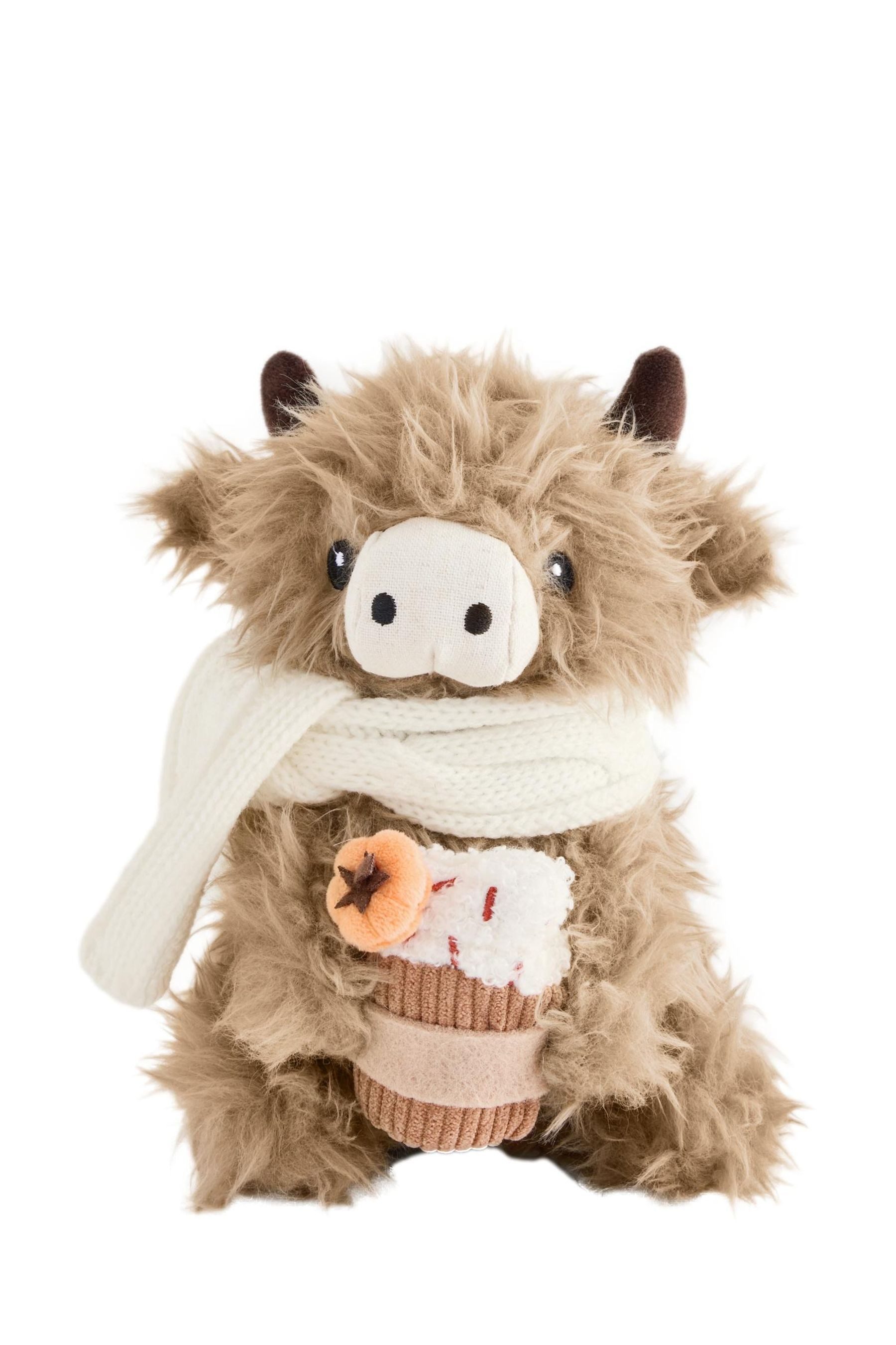 Next Plüschfigur Kuscheltier, herbstliches Hochlandrind Hamish