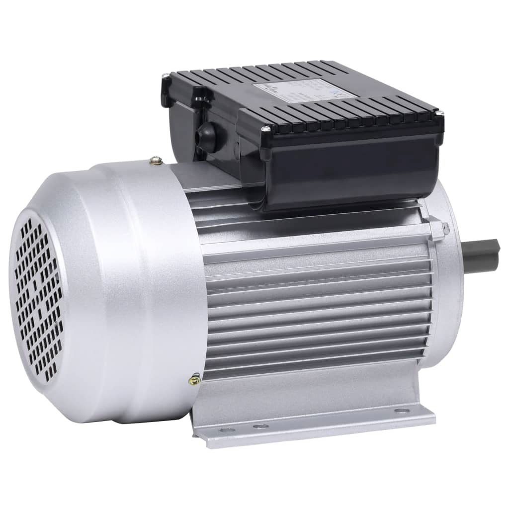 vidaXL Rollomotor Einphasen-Elektromotor Aluminium 1,5 kW 2 PS 2-polig 2800 U/min, (1 St)