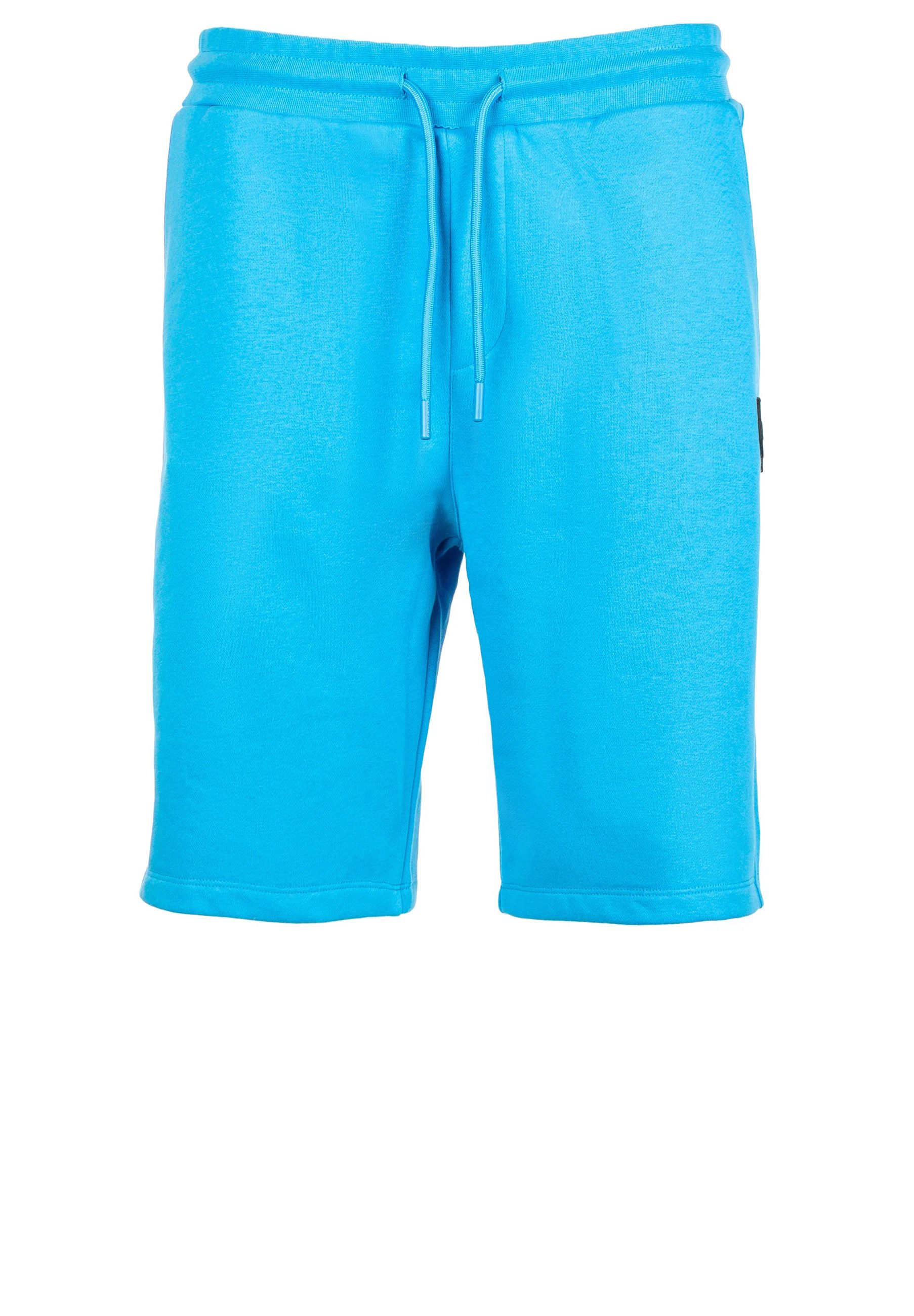 LAGERFELD Shorts mit Logo-Stickerei (1-tlg)