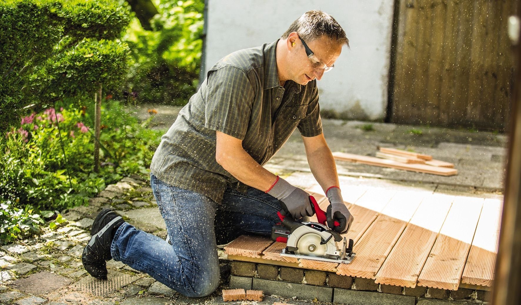 Großer Verkauf neuer Produkte durchgeführt Einhell Akku-Handkreissäge TE-CS Solo, Li 18/150 und - Akku 2-St., ohne Ladegerät