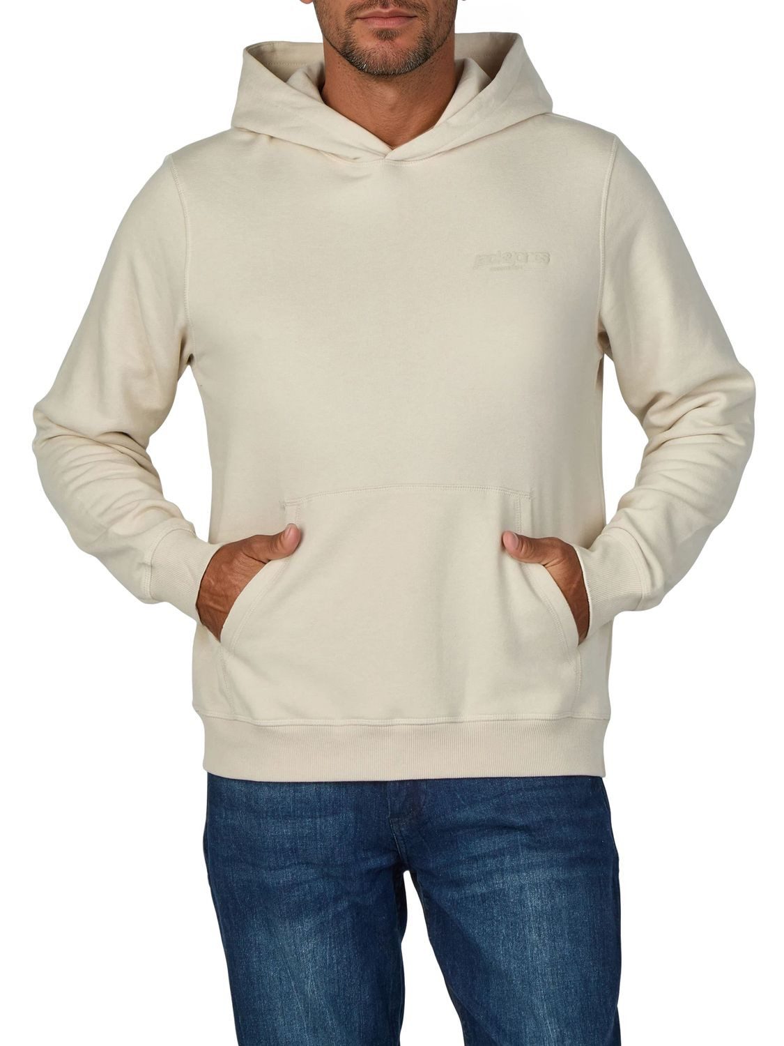 Jack & Jones Kapuzenpullover Herren Hoodie JWHINTERLUDE Relaxed Fit Longsleeve Sweatshirt mit Kängurutasche