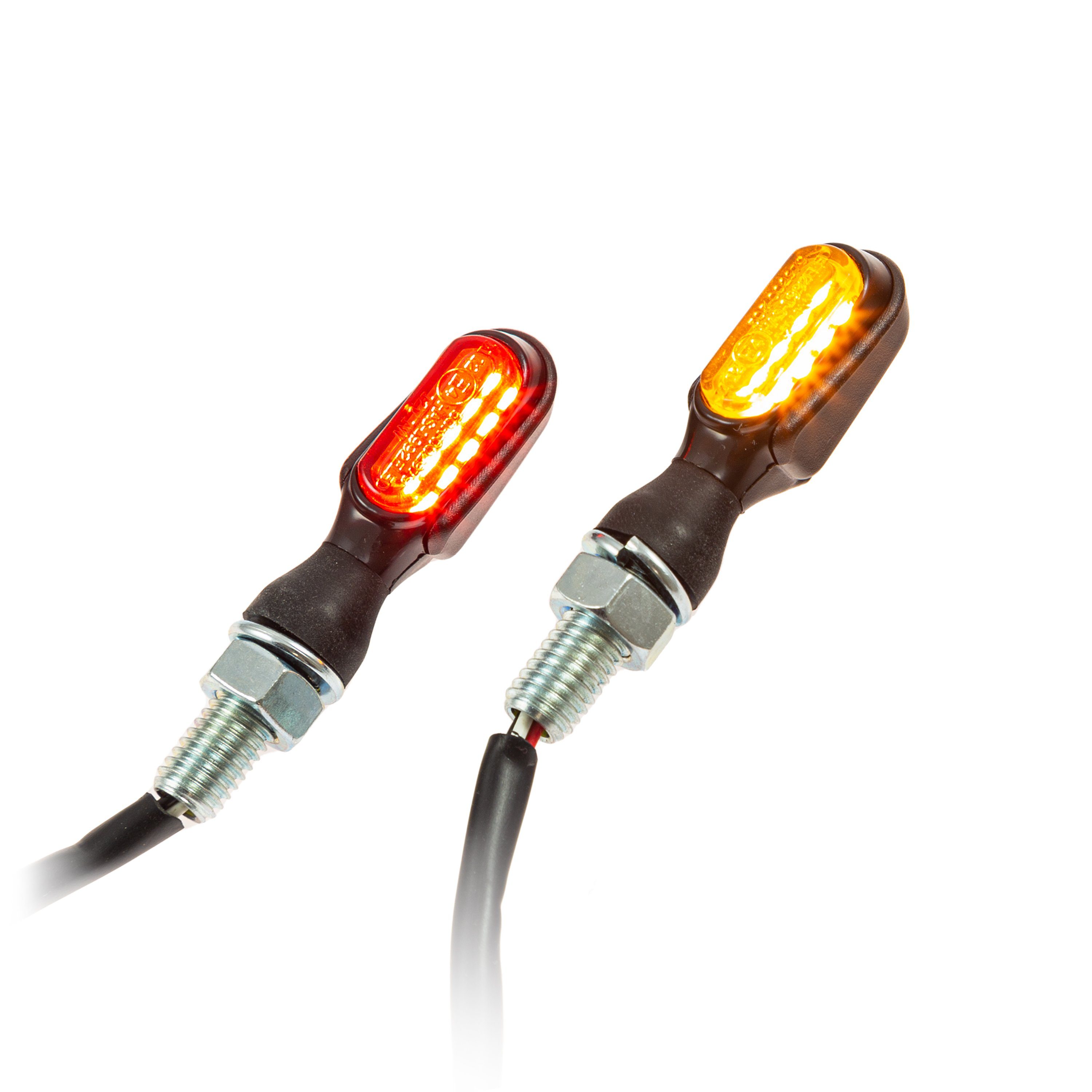 ZIEGER Blinker SMD-Blinker "Heat" M8 mit Rücklicht