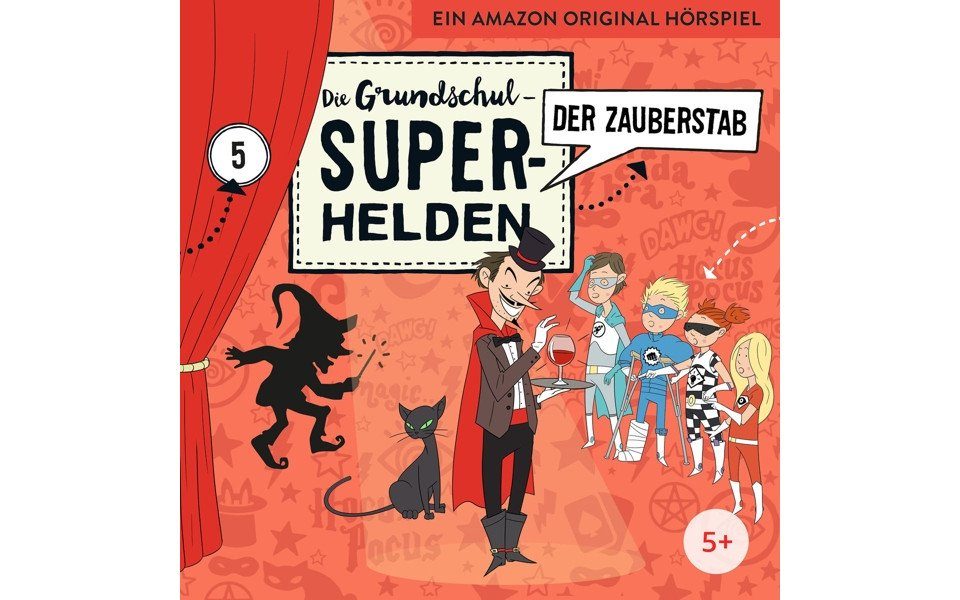 Hörspiel-CD Die Grundschul-Superhelden - Der Zauberstab, 1 Audio-CD