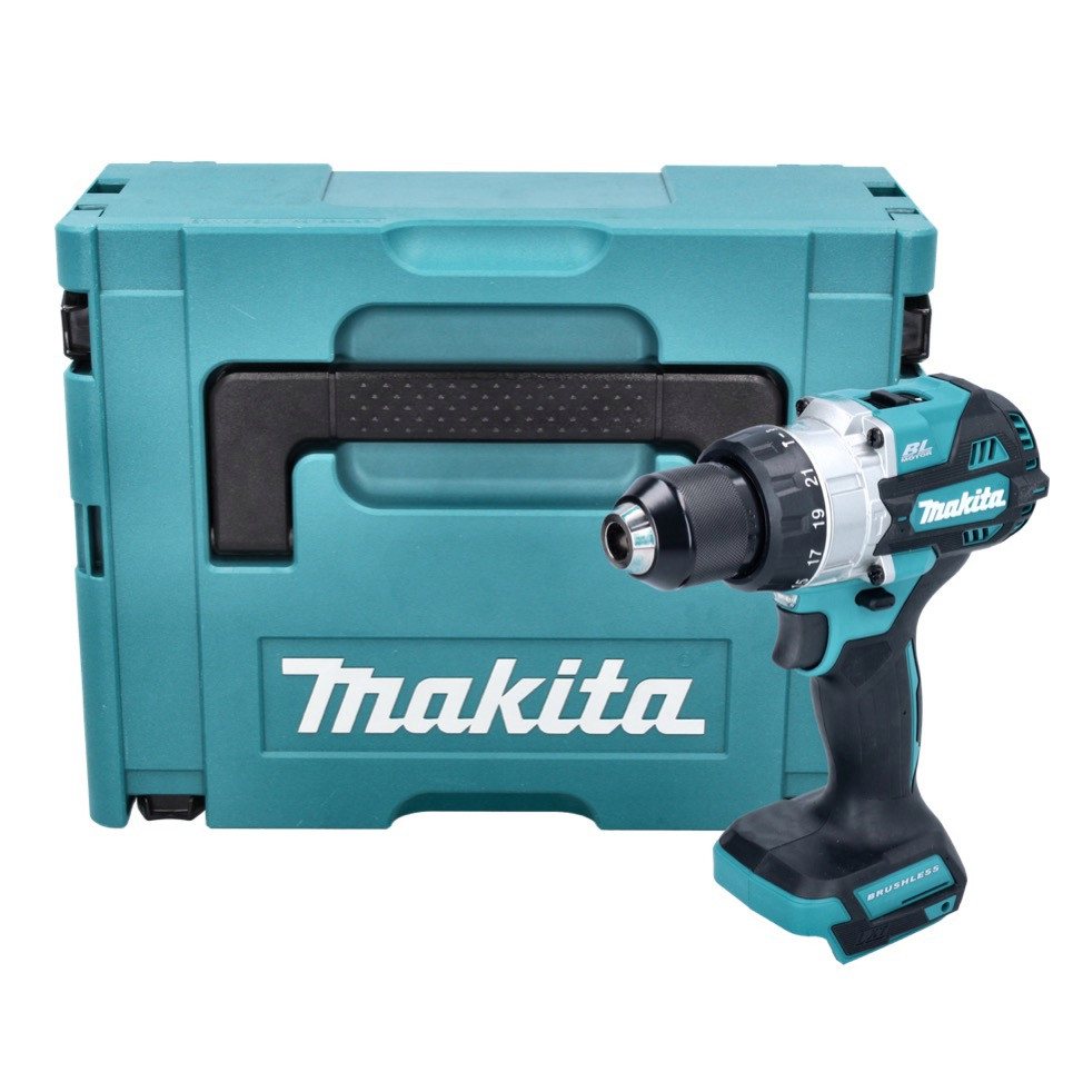 Thumbnail - Makita Schlagbohrmaschine DHP 486 ZJ Akku Schlagbohrschrauber 18 V 130 Nm Brushless + Makpac -