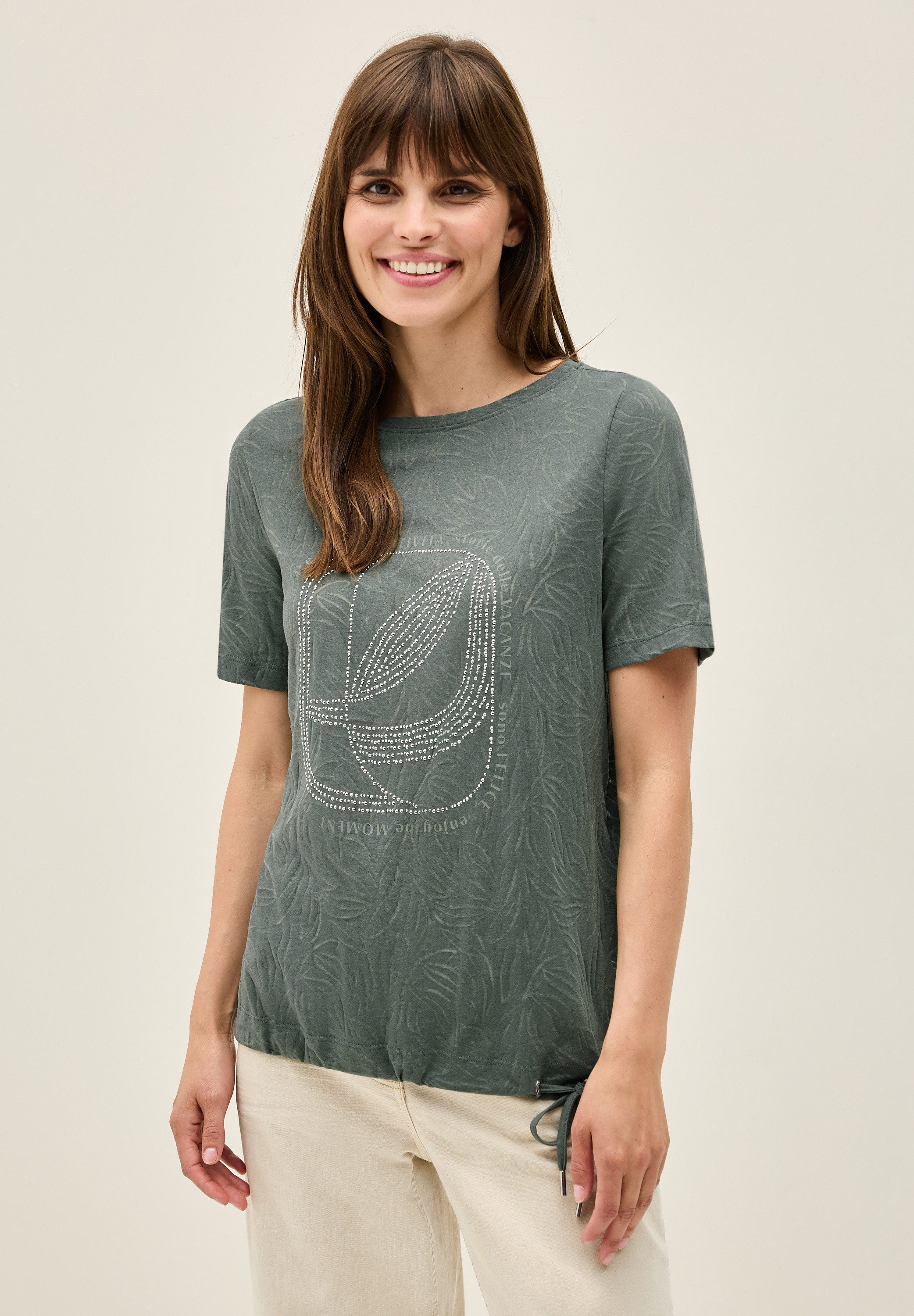 CECIL T-Shirt im soften Baumwoll-Mix günstig online kaufen