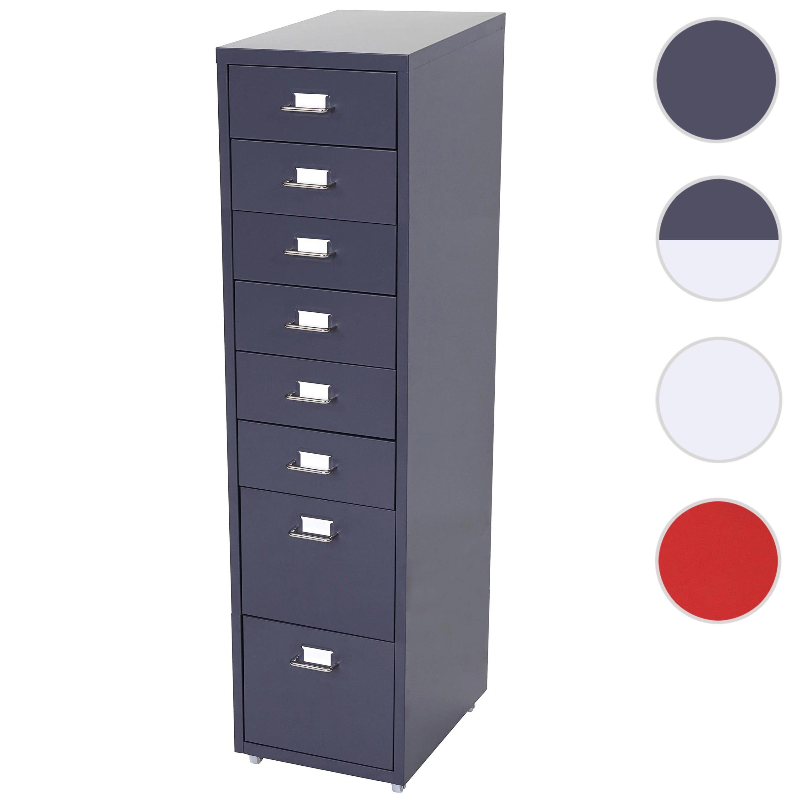 MCW Rollcontainer T851-8, 8 Schubladen, Mit günstig online kaufen