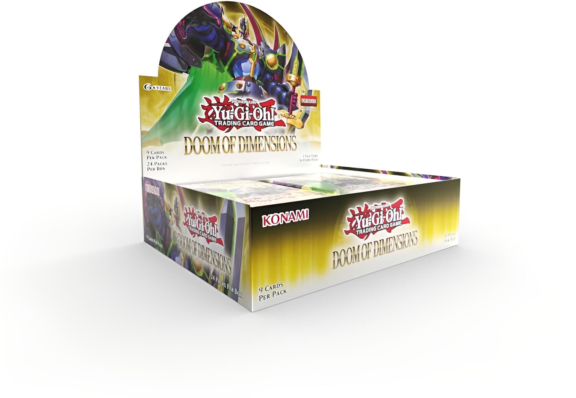 Konami Sammelkarte Yu-Gi-Oh! Doom of Dimensions (Booster Display) EN