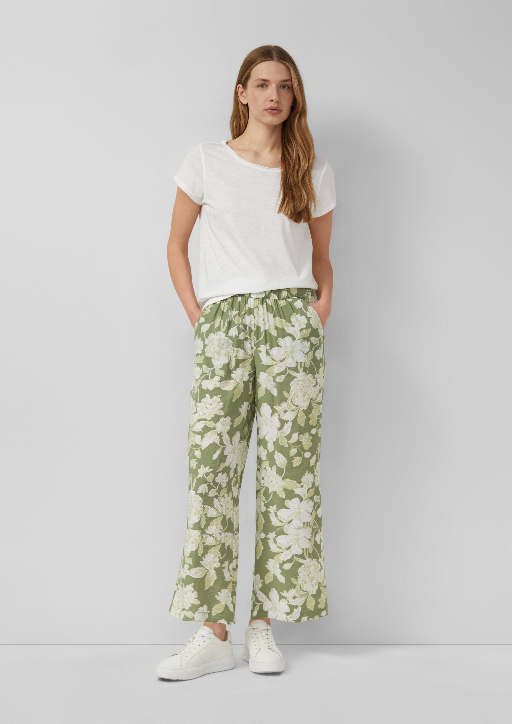 s.Oliver 7/8-Hose Hose Culotte aus Viskosemix – Bild 5 von 5