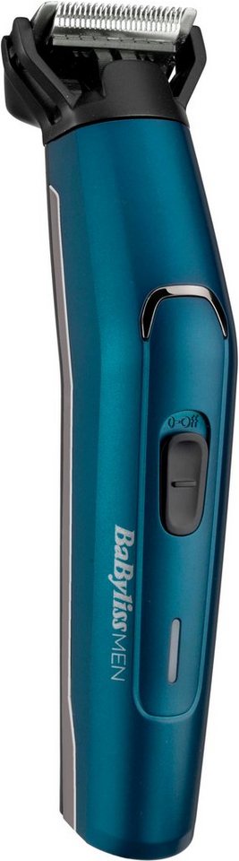 BaByliss Multifunktionstrimmer MT890E MEN Japanese Steel, 12-in-1  Multigrooming Set für Gesicht & Körper, Kurzaufladung 20 Min. für 20 Min.  Betriebszeit, 2 Stunden Schnellaufladezeit