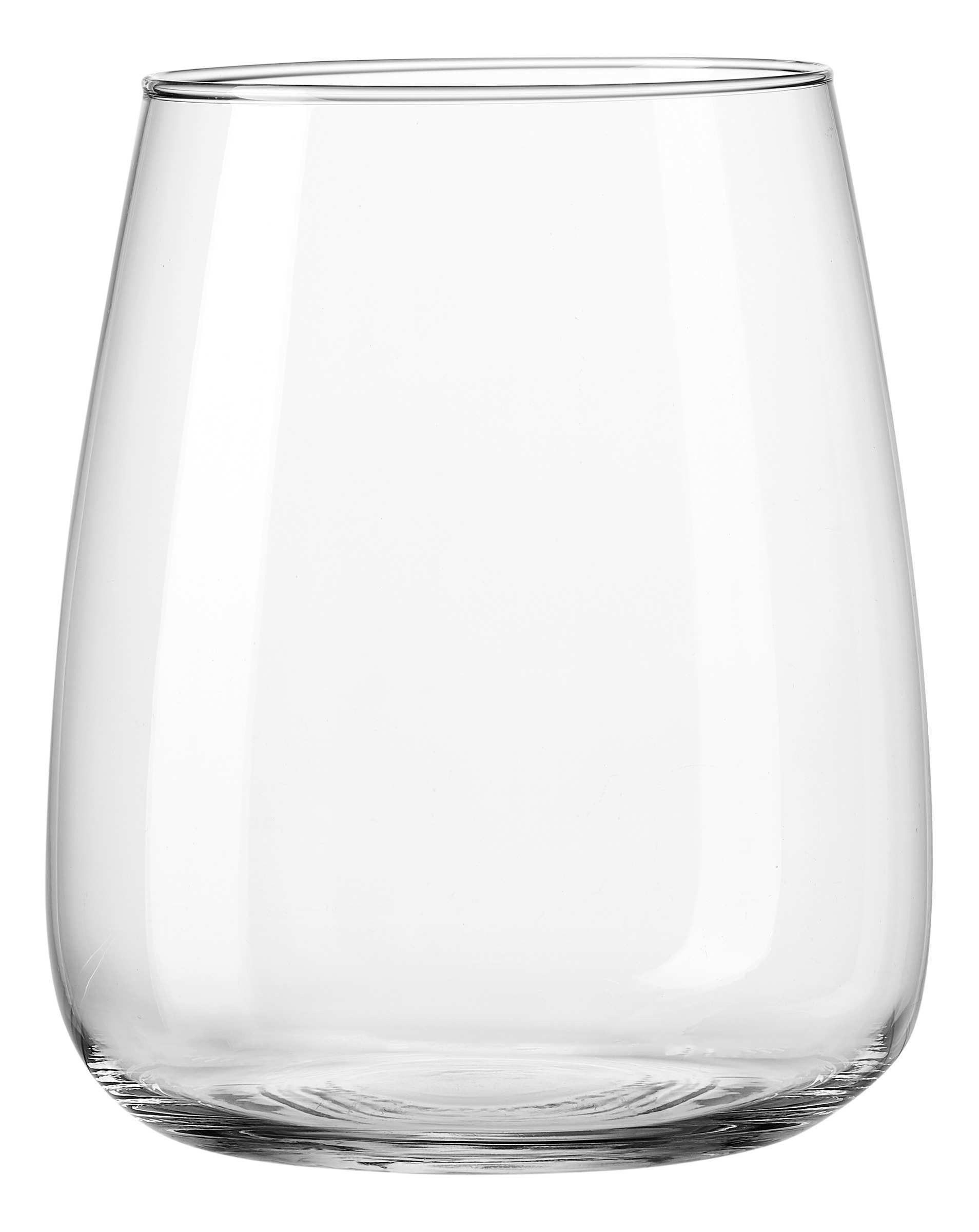 Ritzenhoff & Breker Kugelvase Ritzenhoff & Breker Vase Rimini Glas klar 24 cm Höhe 20 cm Durchmesser