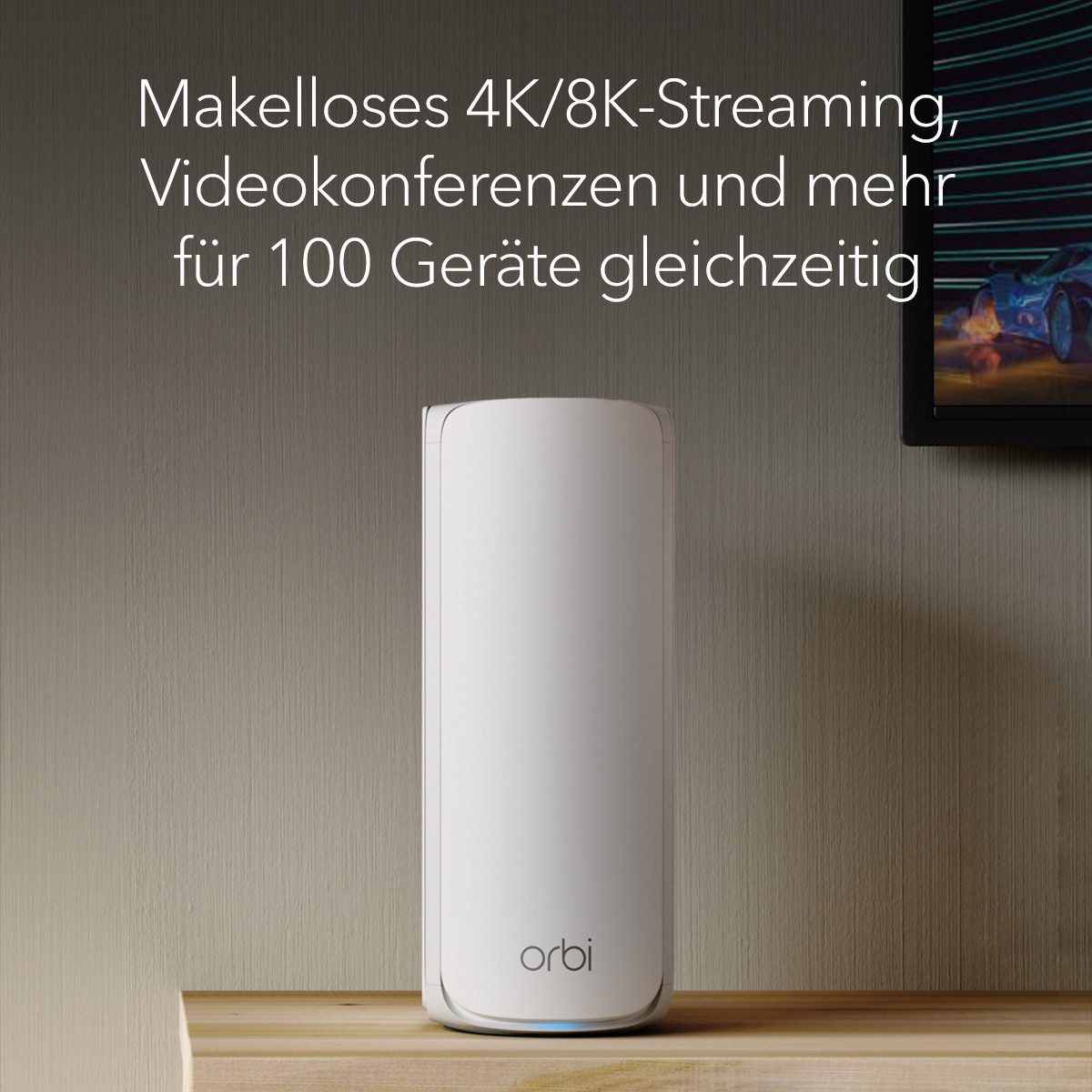 NETGEAR Orbi 770 RBE773 WiFi 7 Mesh-Router 3er-Set Mobiler Router, 3 ...