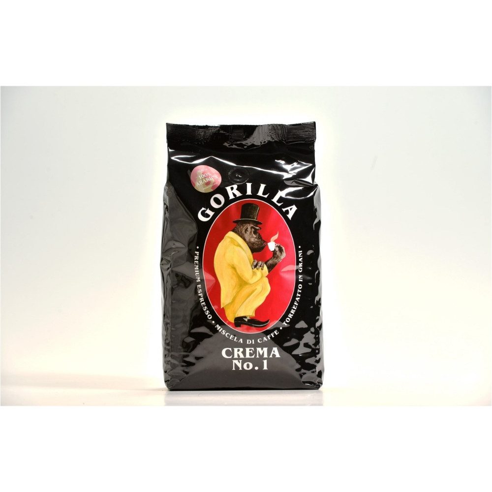 Gorilla Kaffeebereiter Gorilla Espresso Crema No.1 1000g Kaffeebohnen