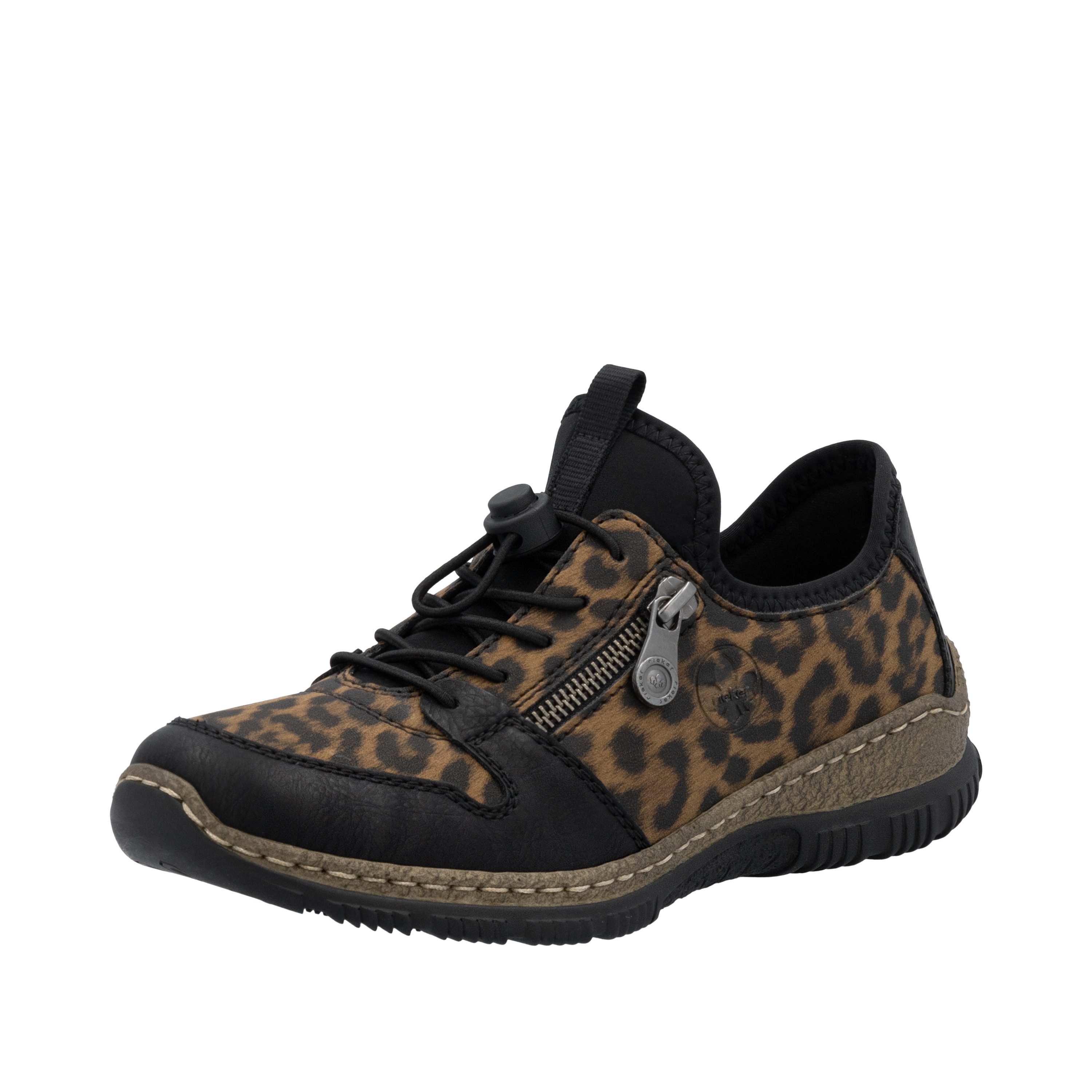 Rieker Slip-On Sneaker Schlupfschuh, Leo-Sneaker, Freizeitschuh mit MemoSof günstig online kaufen