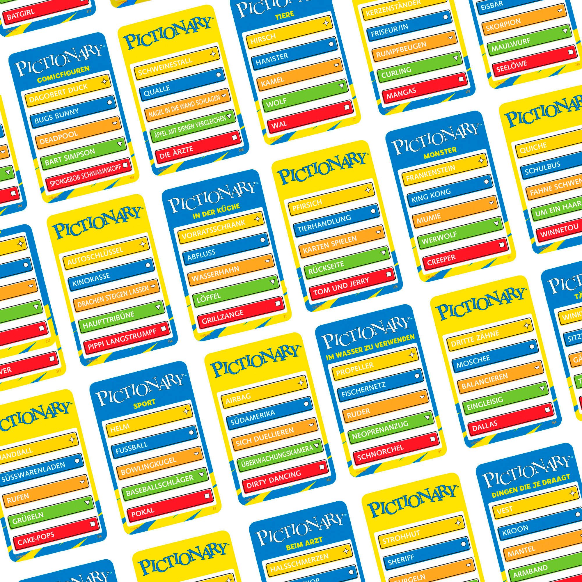 Mattel games Spiel Pictionary Core, Familienspiel