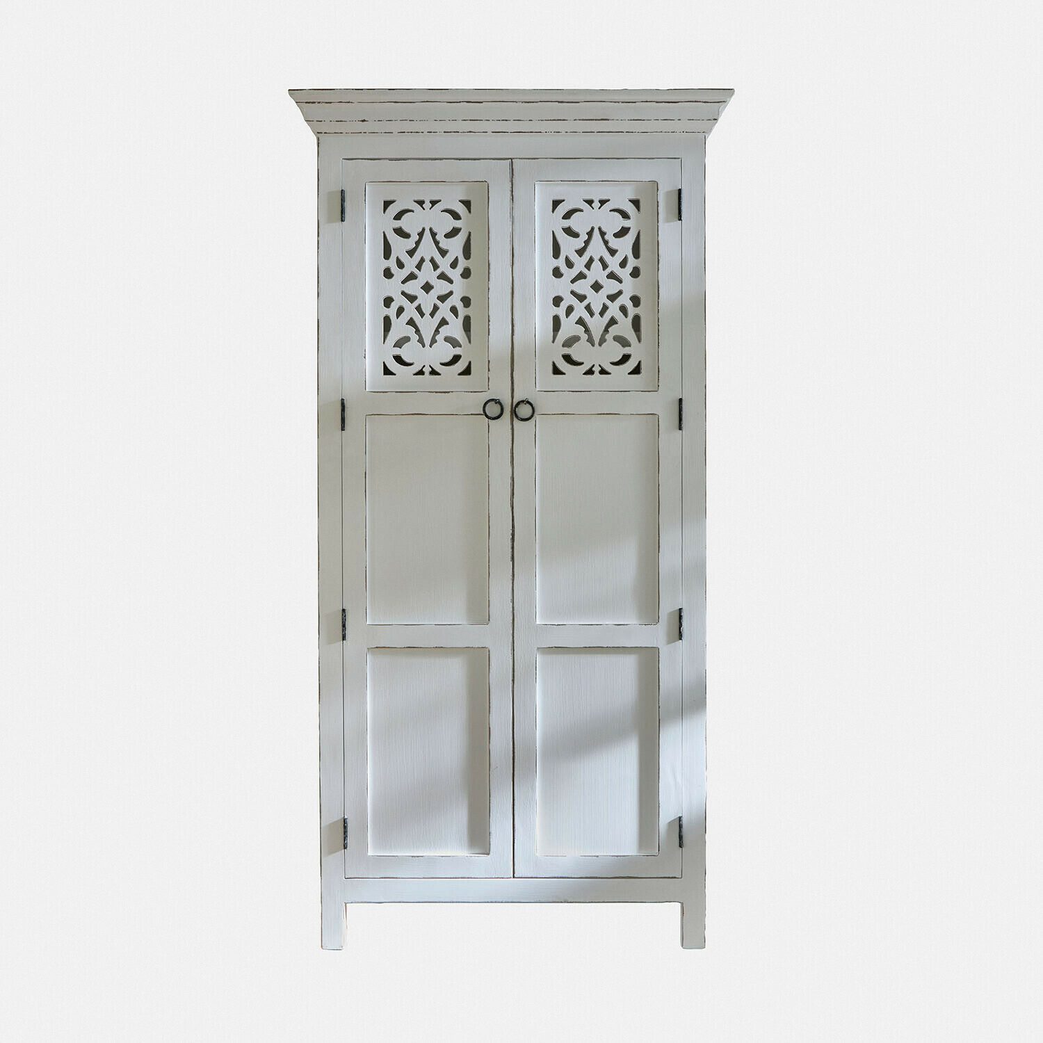 Mirabeau Hochschrank Schrank Marvoux antikweiß