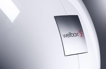 Wellbox S Massagegerät WELLBOX S, Roll- & Lift-Saugtechnik für Gesicht und Körper, natürliche Zellstimmulation, Anti-Aging, für Gesicht und Körper.