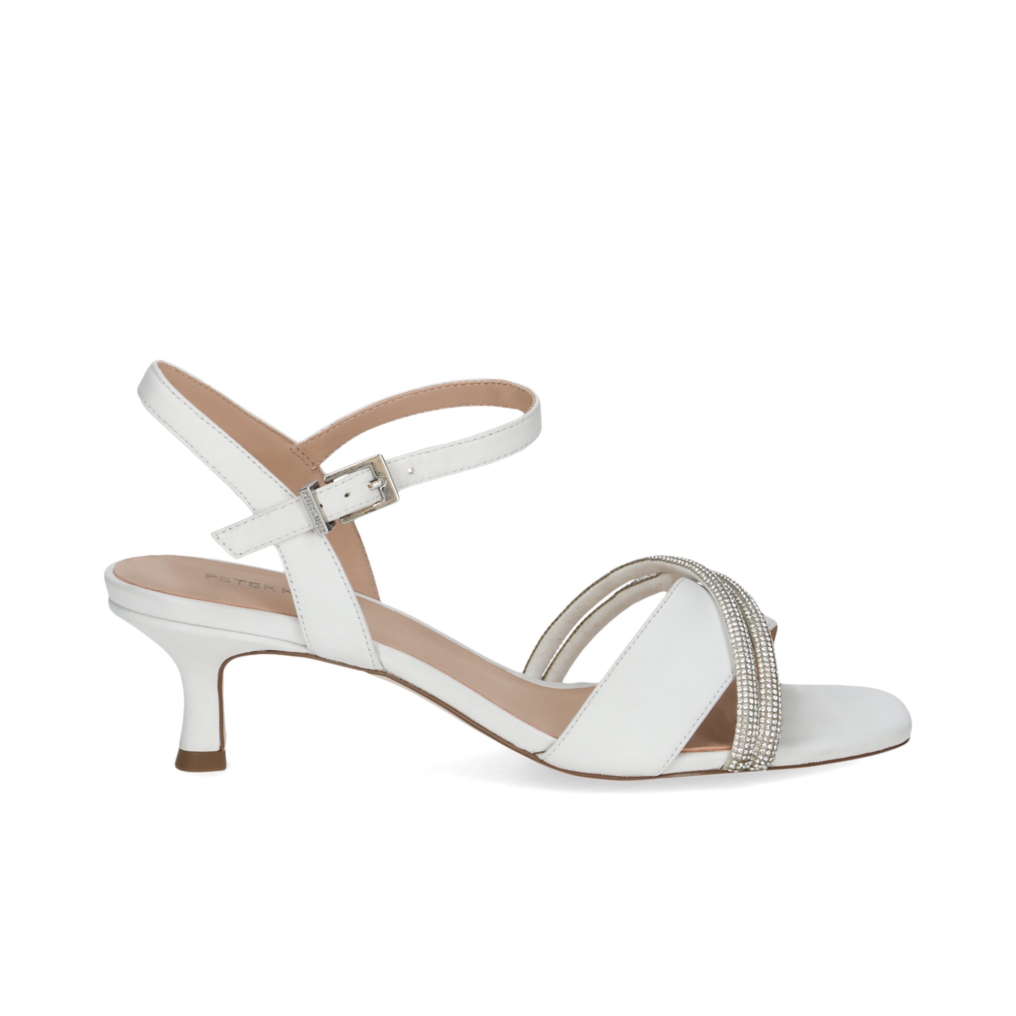Peter Kaiser Peter Kaiser 78243 102, Сандалеты, Weiß/ Silber, Damen Sandalette