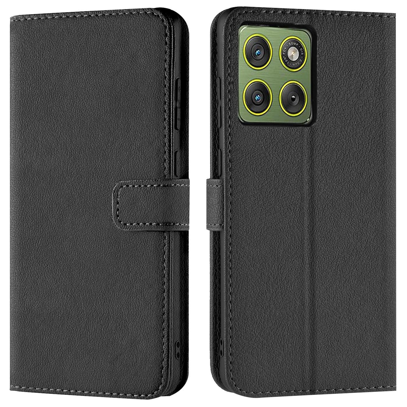 CoolGadget Handyhülle Book Case Handy Tasche für Motorola Edge 70 6,67 Zoll, Hülle Klapphülle Flip Cover für Motorola G34 5G Schutzhülle stoßfest