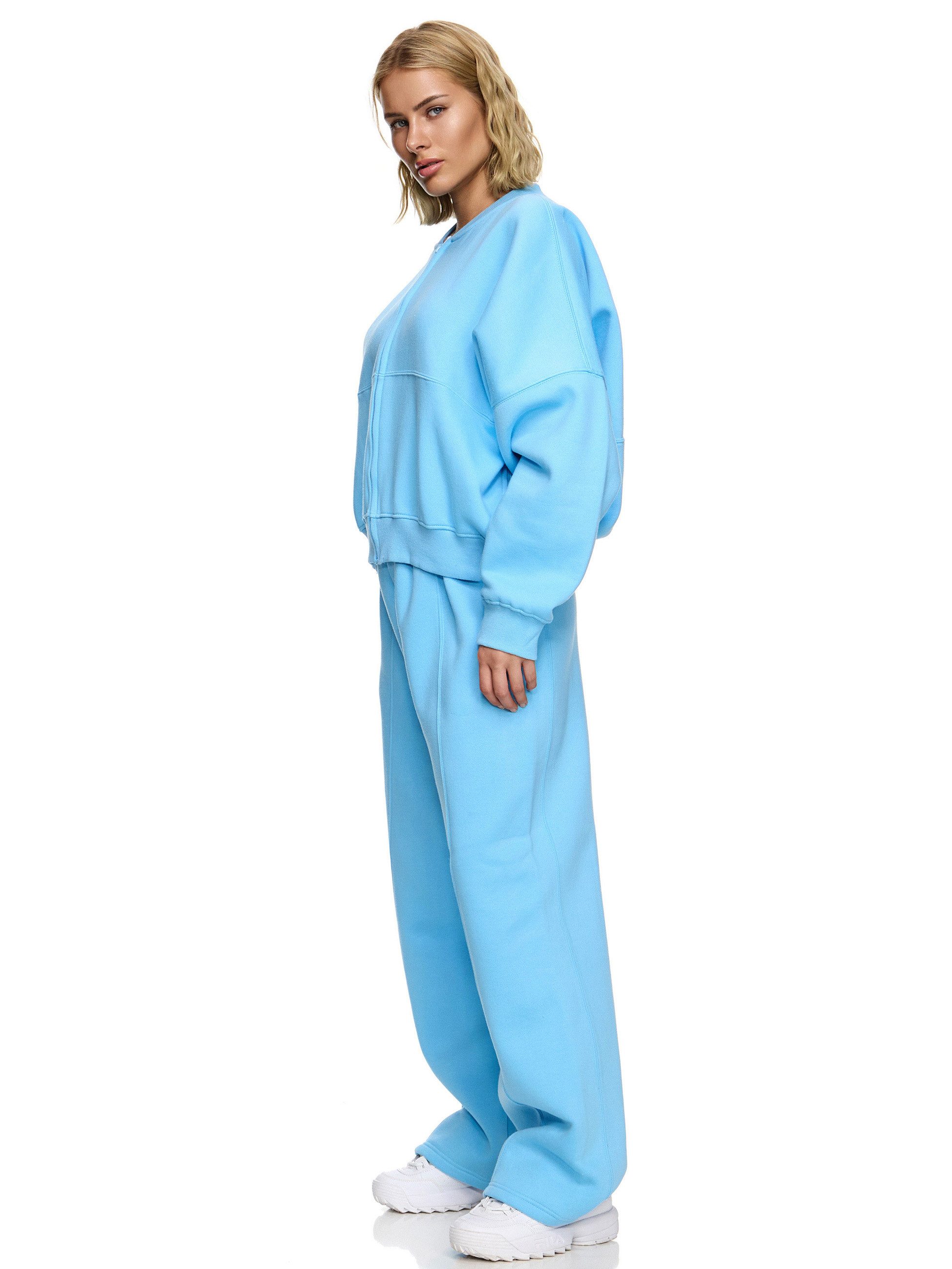 Worldclassca Jogginganzug Worldclassca Oversize Jogginganzug Wide Leg Jogger Bomber Trainingsuit