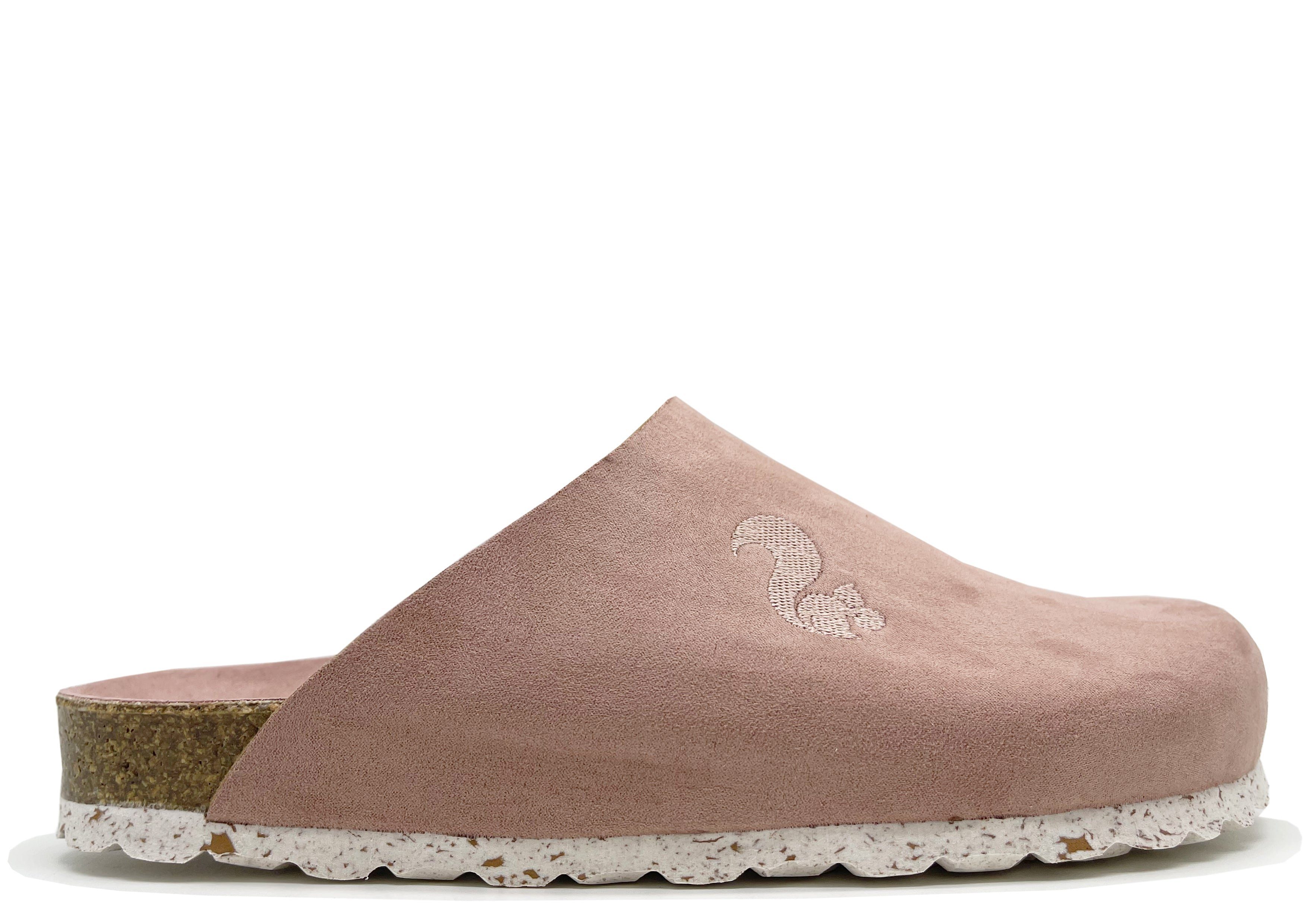 thies 1856 Eco Bio Full Slide Vegan Clog Light Pink