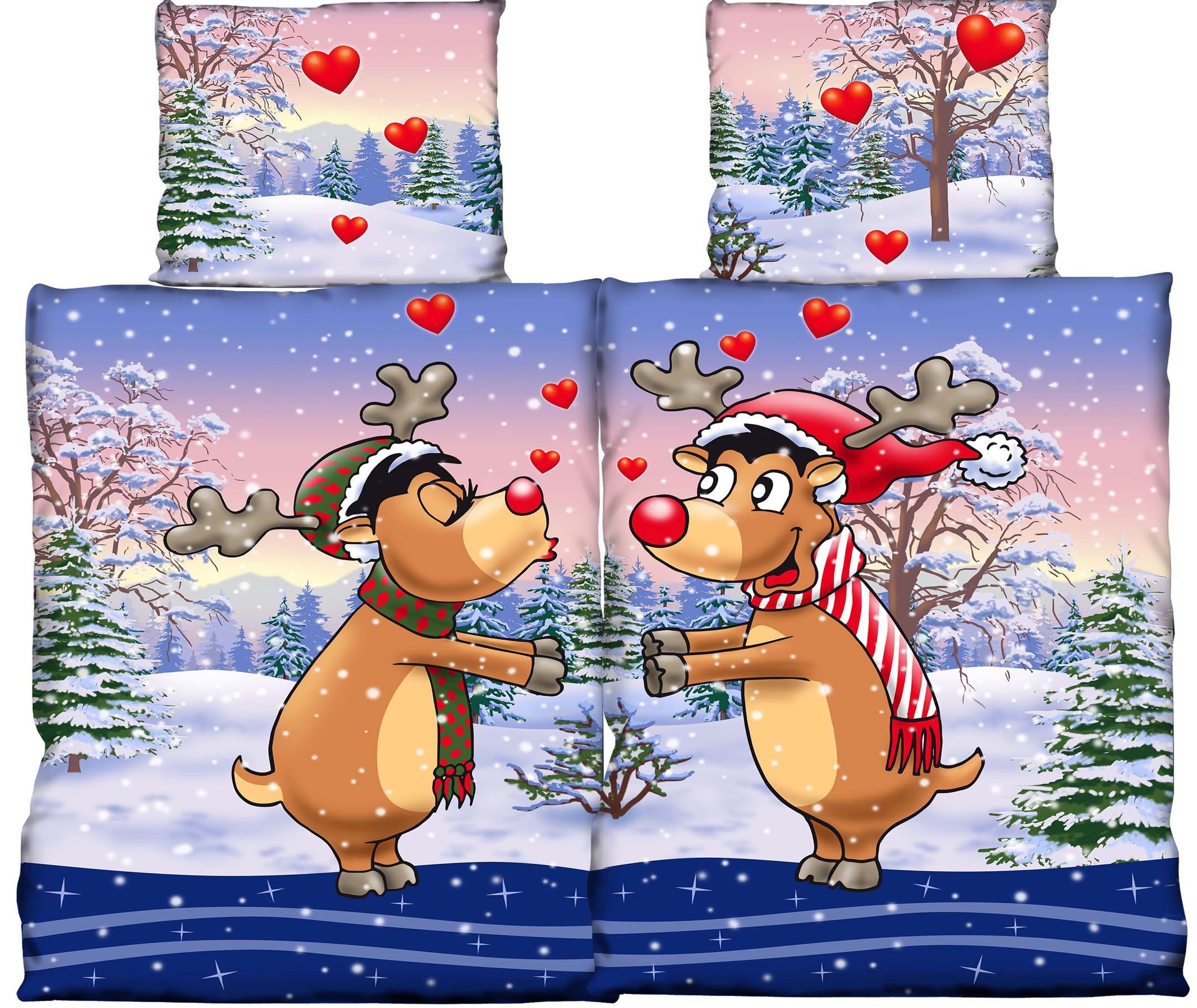 Leonado Vicenti Bettwäsche Winter flauschig warm, günstig online kaufen