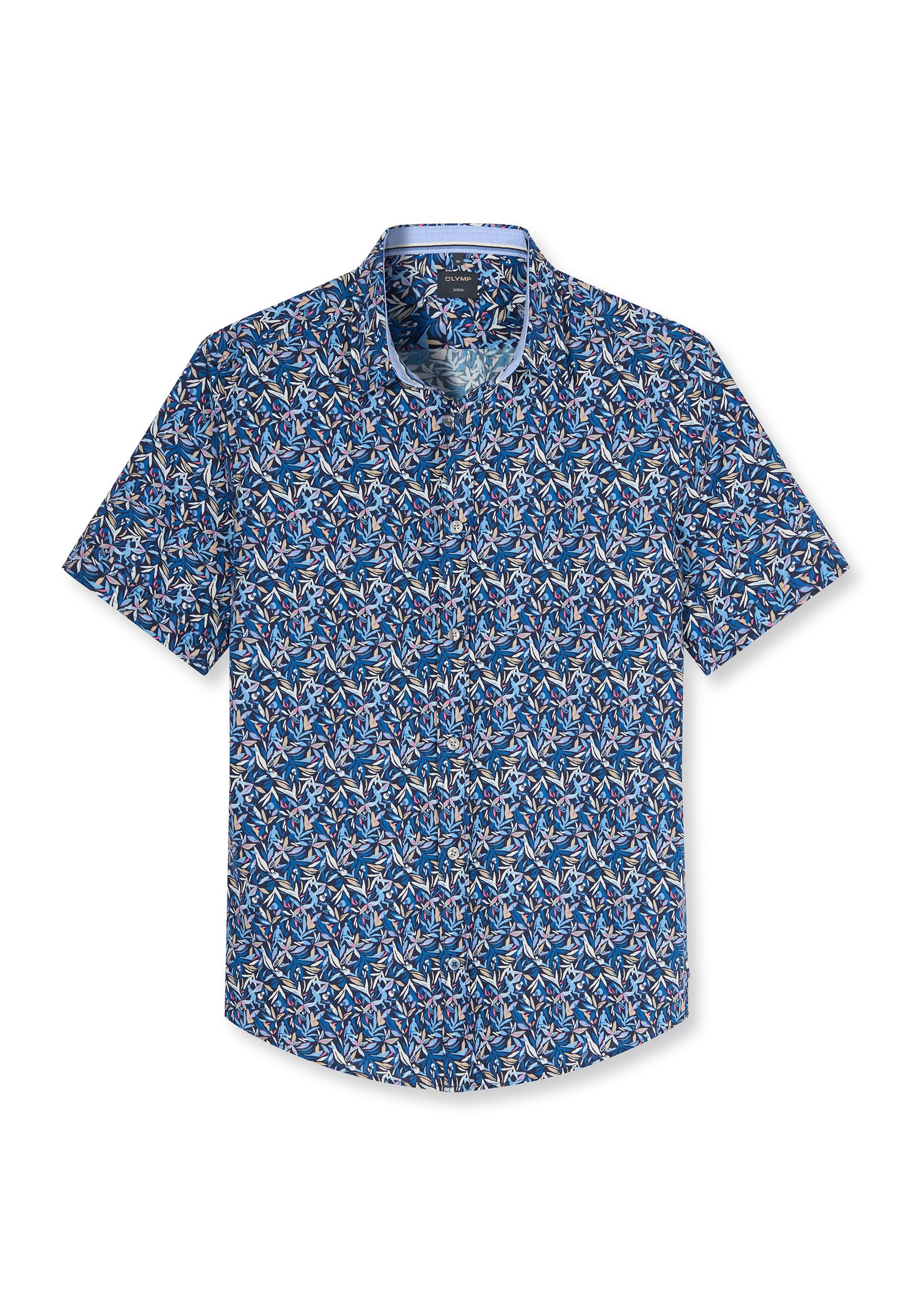 OLYMP Kurzarmhemd OLYMP Casual, Regular Fit, Kent