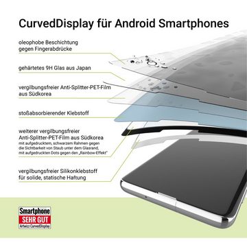 Artwizz Smartphone-Hülle Rubber Clip + CurvedDisplay Mate 10 Lite Spaceblue