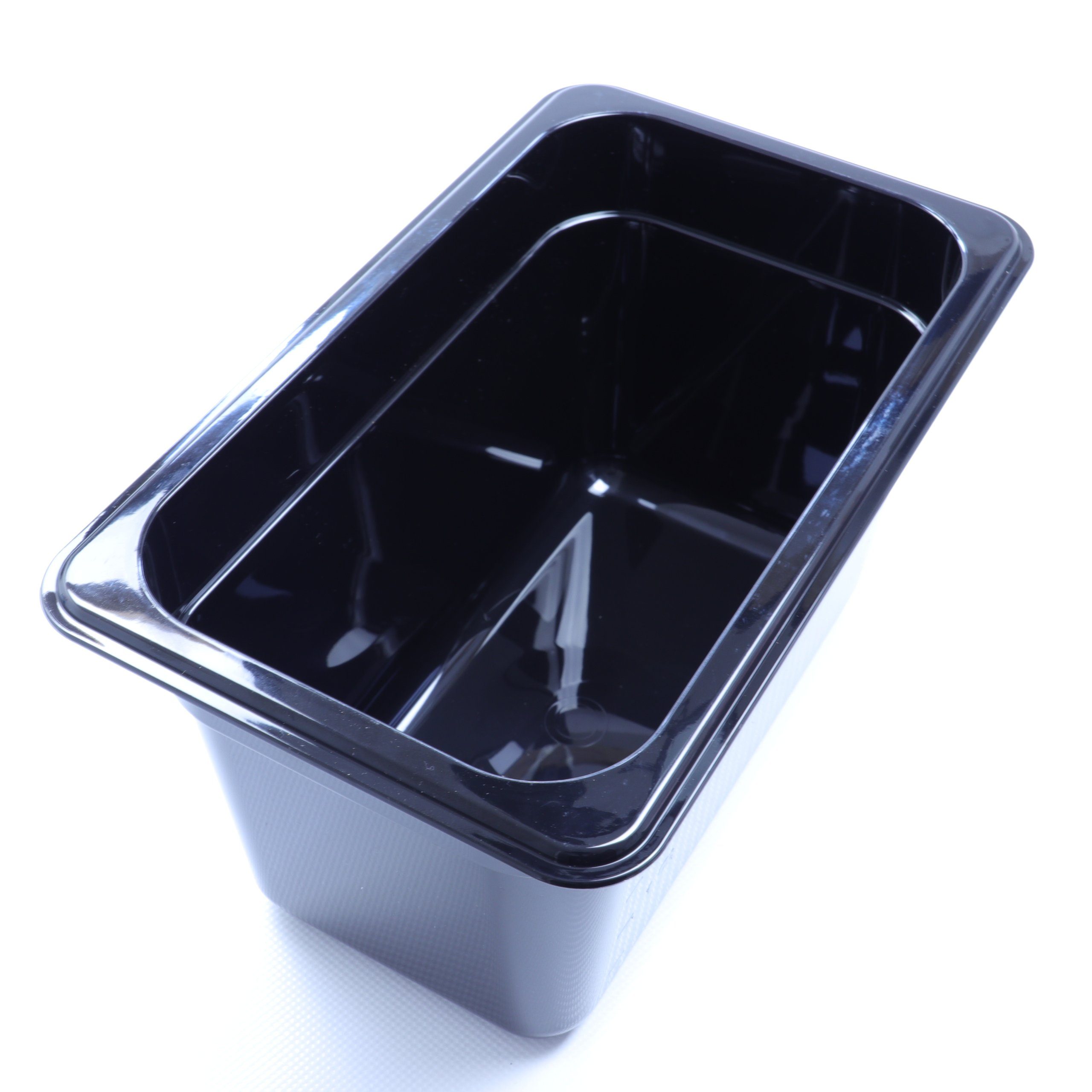 AcMax Thermobehälter GN 1/4 Polycarbonat schwarz GN-Behälter 4 Liter Tiefe 150mm