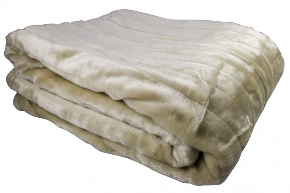 MONOPOL® Tagesdecke Mikrofaser-Kuscheldecke im Nerz-Look, Decke, 150 x 200 cm