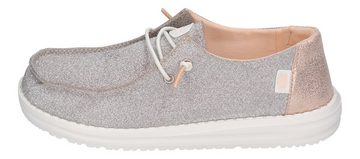 Hey Dude WENDY METALLIC SPARKLE Sneaker Rose Gold