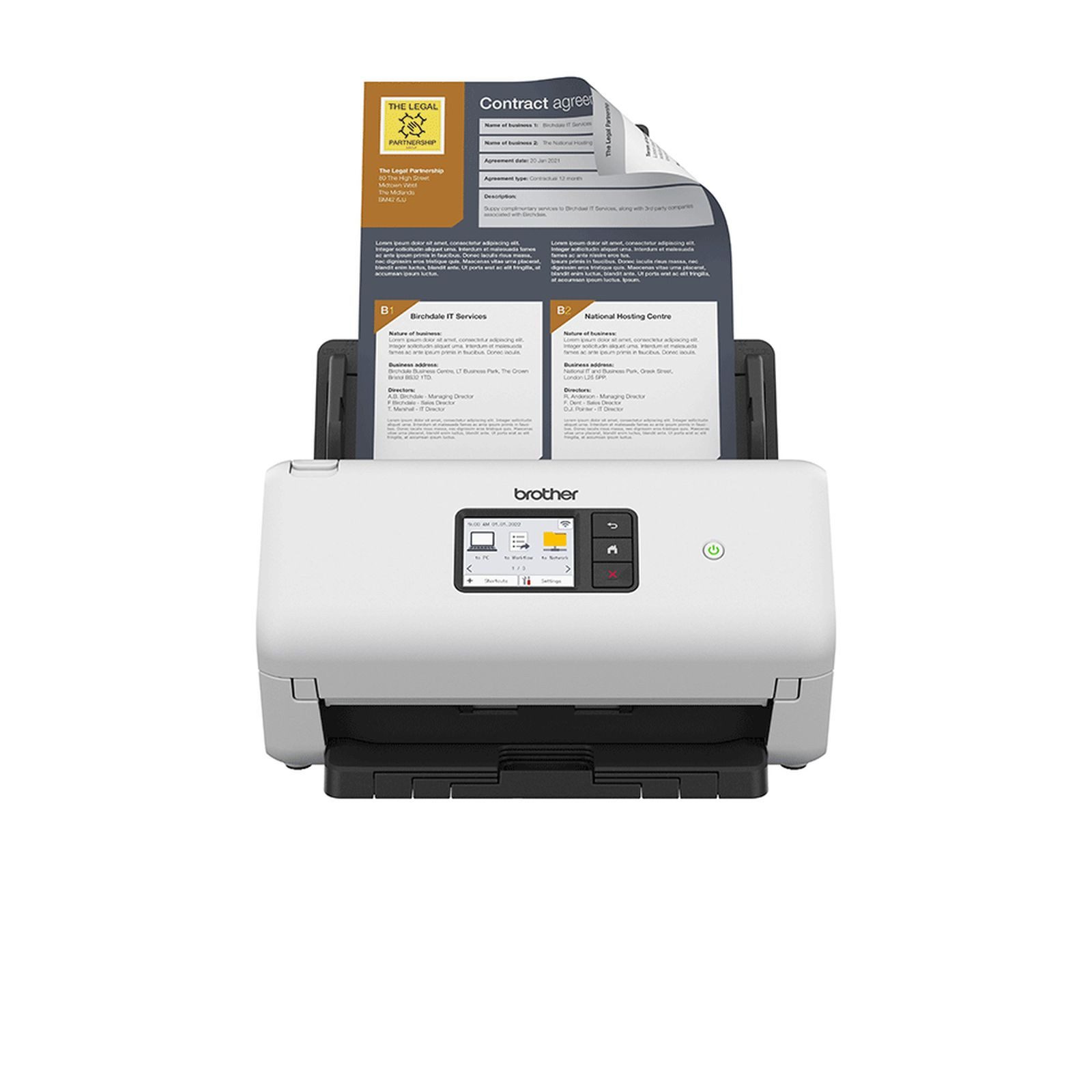 Brother ADS-4500W - Dokumentenscanner Scanner