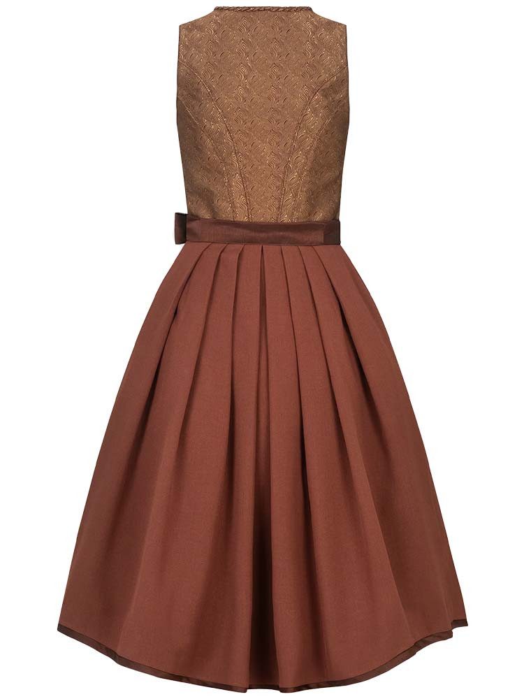KRÜGER COLLECTION Dirndl Dirndl Tamika 70cm Länge braun