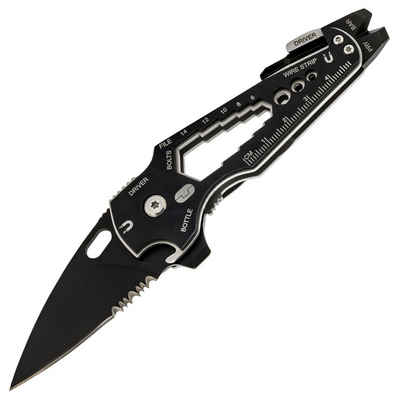 True Utility Multitool Mini Multi Tool SmartKnife+ Gürtel, Clip Taschen Messer Klappmesser