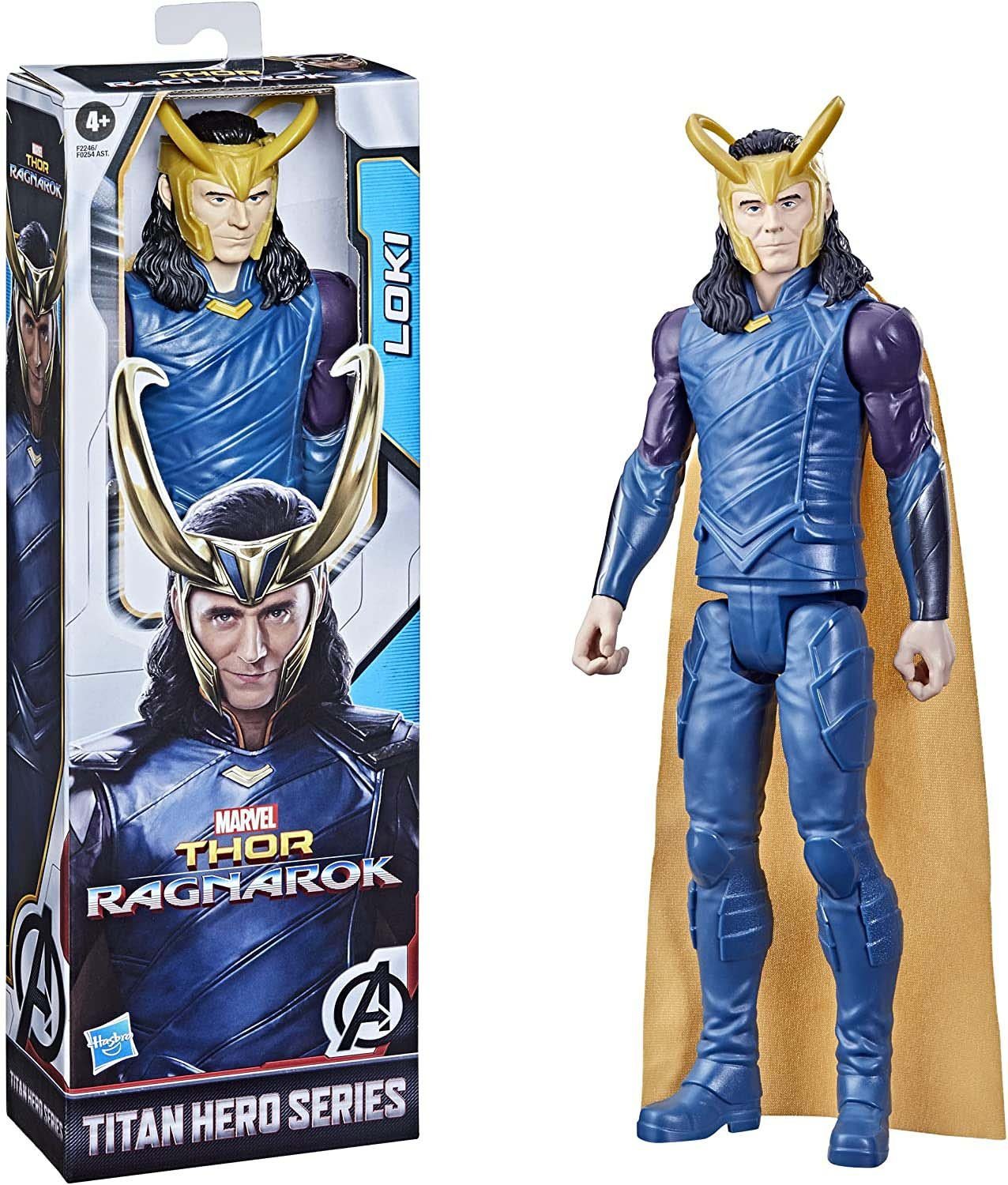 Hasbro Actionfigur Hasbro F02545L0; F22465L00 - AVN TITAN HERO LOKI